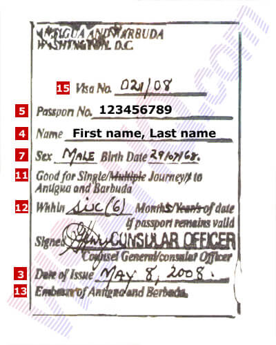 Antigua and Barbuda Visa Antigua and Barbuda Visa
