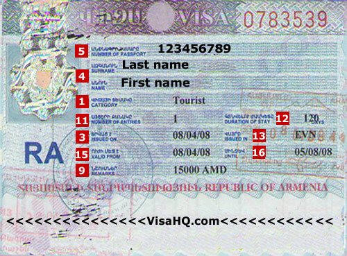 Armenia Visa Armenia Visa