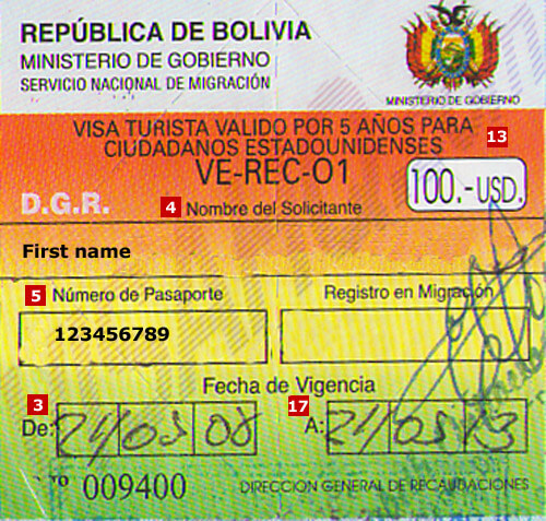 Bolivia Visa Bolivia Visa