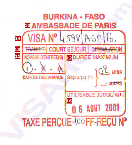 Burkina Faso Visa Burkina Faso Visa