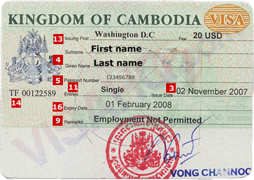 Cambodia Visa Cambodia Visa