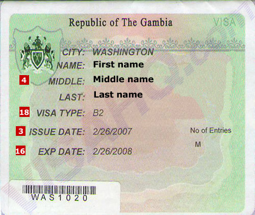 Gambia Visa Gambia Visa
